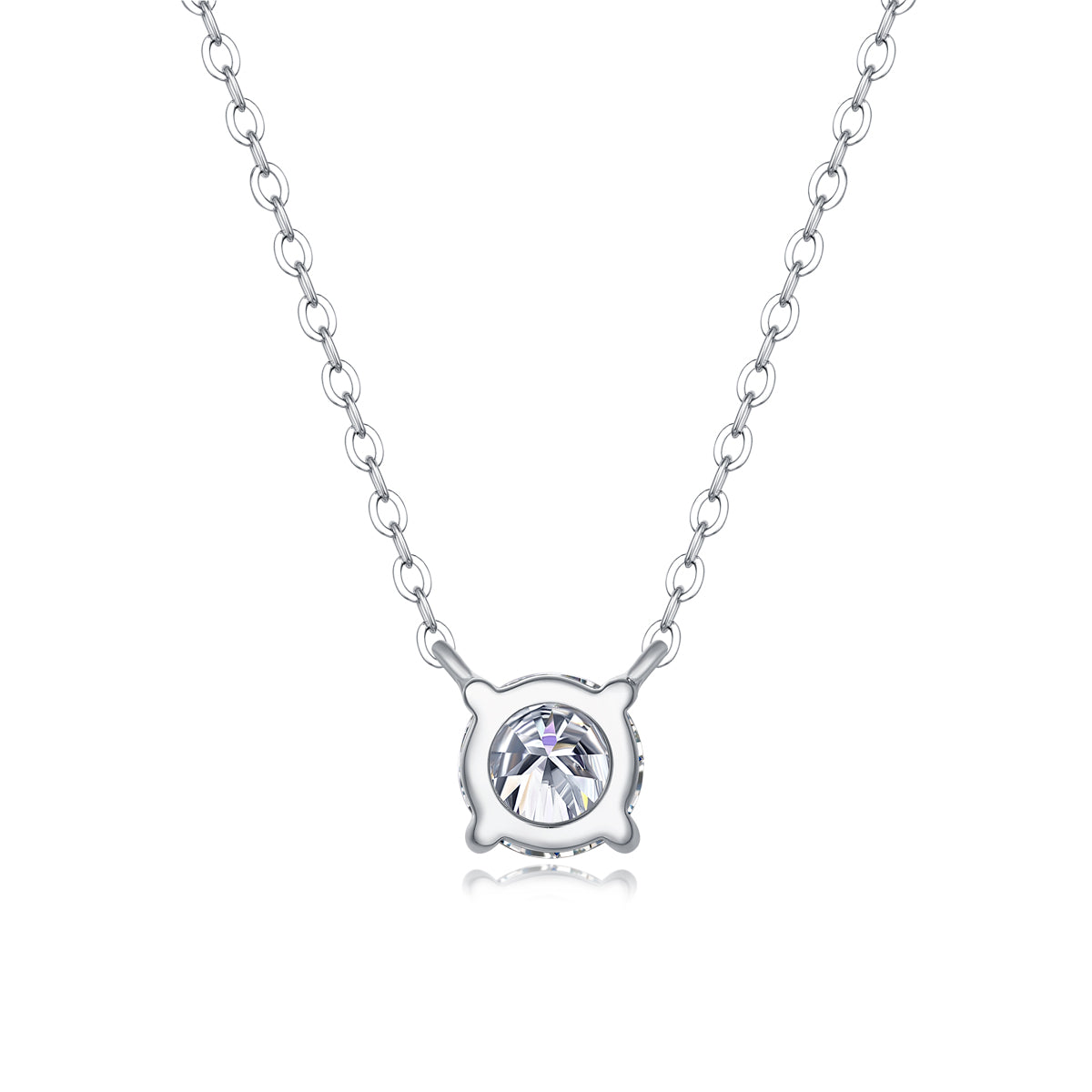 My Heart Will Last Forever Moissanite Pendant — 925 Sterling Silver | 1ct 2ct D-Color VVS1 Premium Heart Necklace Gift