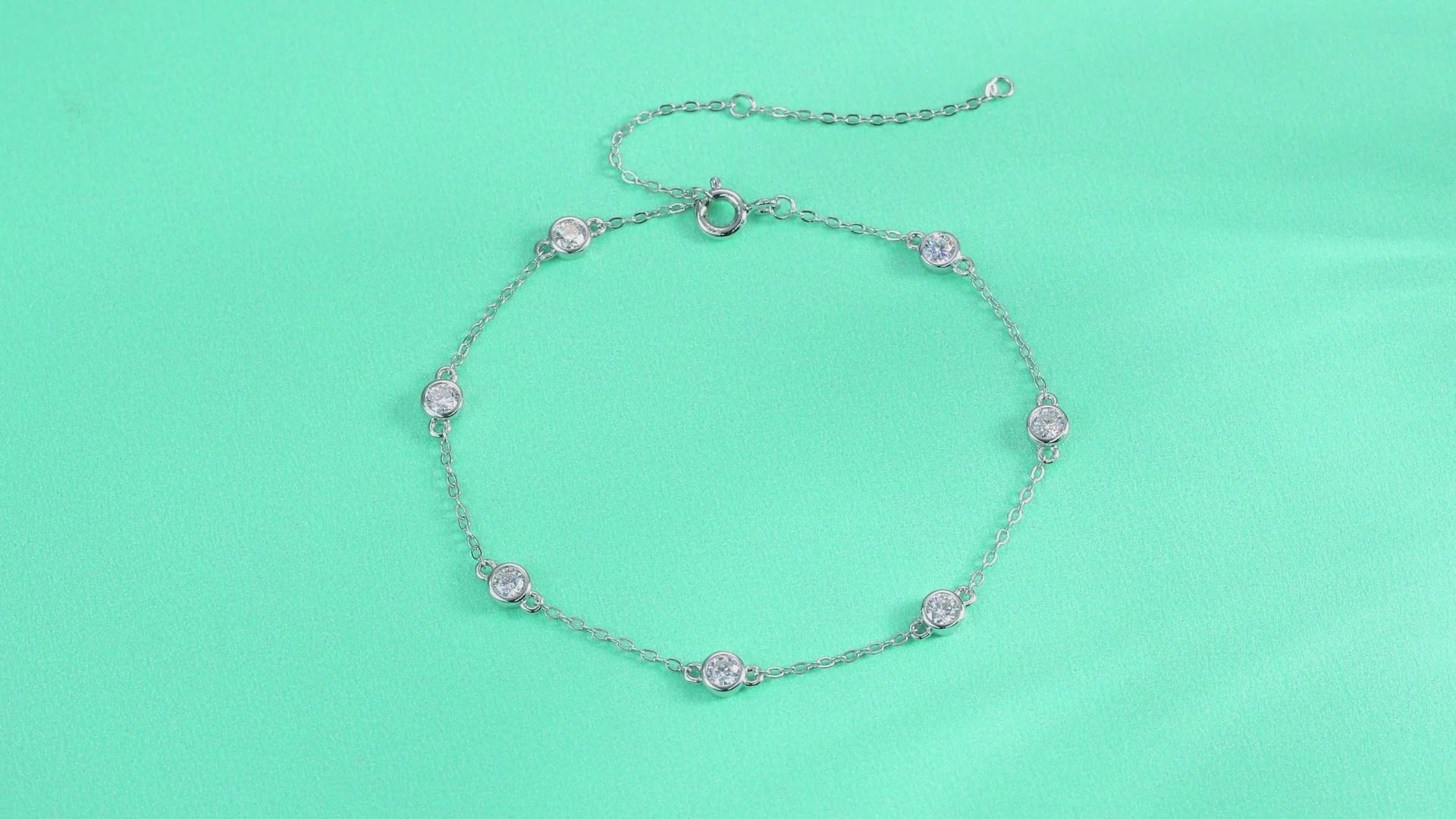 moissanite tennis bracelet 925 sterling silver minimalist luxury